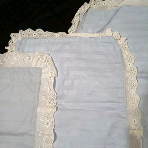 Blue Baby Pillow Cover Multiple Pieces Available