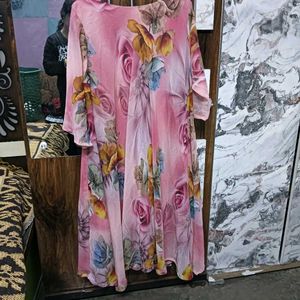 Beautiful🅰️ 40,42,Print Gown