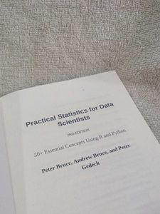 Practical Statistics for Data Scientists Book