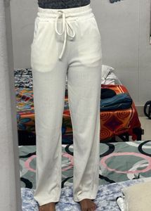Off White Flared Trousers