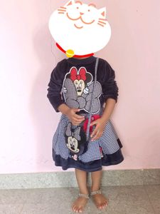 Minnie Mouse Skirt Set with purse 👛