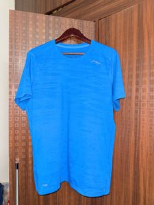 Men's Blue Athletic T-Shirt