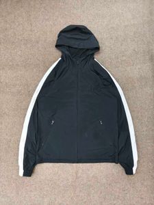 Men's Black &amp; White Track Jacket