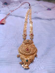 1 Gram Gold-Plated Necklace Haar 🌼