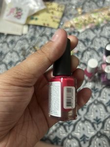 Vibrant Red Nail Polish