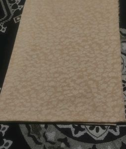 Elegant Beige Floral Dress Material