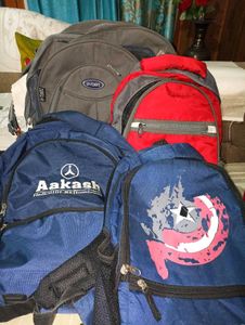 Set of 4 usable Bagpacks