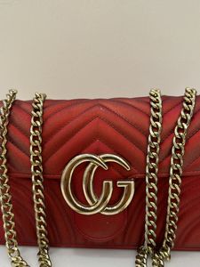 Red Clutch/ Sling Bag