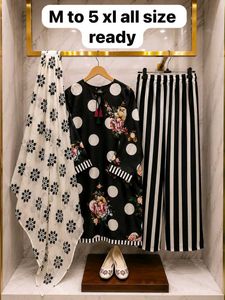 Stylish Black Kurta Set with Dupatta