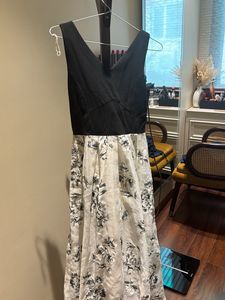 Madame Black And White Dress