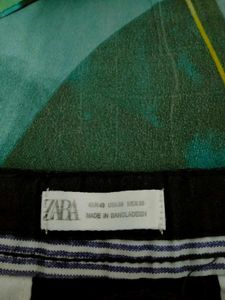 Dark Blue Casual Pants