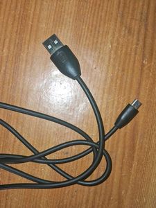 Black Micro USB Charging Cable