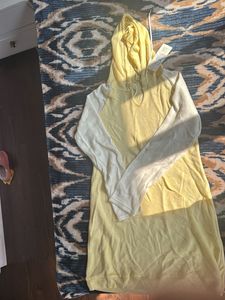 Hoodie Dress - Casual Comfort