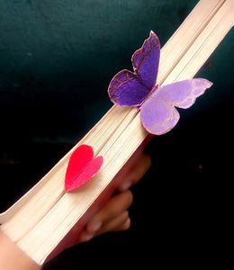 Butterfly & Heart Bookmarks