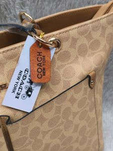 Coach Monogram Tote Bag