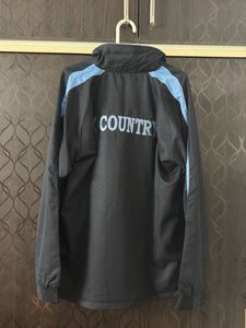 Men's Navy Blue Track Jacket