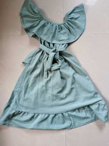 🇹🇭Adorable Ruffled Blue Dress for Girls