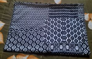 BLACK TASSELS DUPATTA 🩵