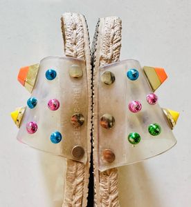 Embellished Plastic Slides