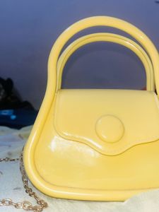 Pinteresty Bright Yellow Mini Bag
