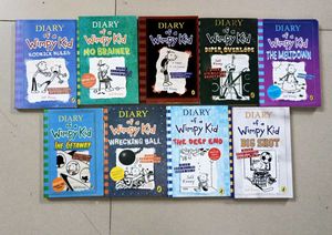 👦👧Diary of a Wimpy Kid Collection 9 Books