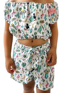 Tropical Co Ord Set For Girls