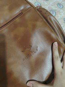 ruf and tuf Stylish Faux Leather Backpack