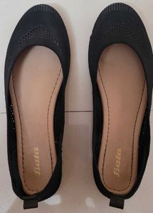 Bata Black Ballet Flats