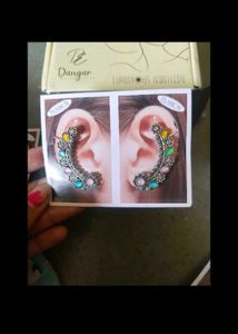 oxidised earcuffs