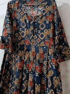 Bohemian Print Maxi Kurta
