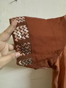 Double Colour Saree