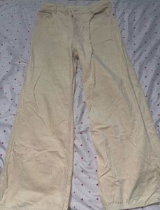 Corduroy Wide Leg Pants