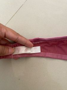 Strapless Pink Bra