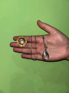 ✨ Customized Resin Pendant & Ring ✨