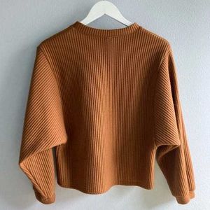 SHEIN Brown Corduroy Sweater / Pullover