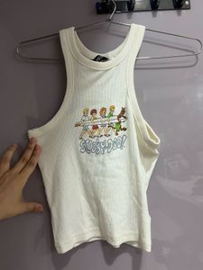 H&amp;M Ribbed Tank Top - Scooby Doo