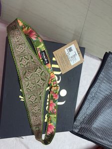 Masaba Green Floral waist belt