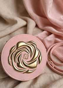 🆕 Pink Round Crossbody Bag