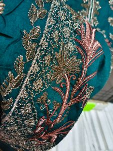 Elegant Teal Embroidered Kurta