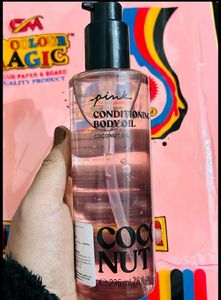 Pink Coconut Conditioning Body Oil seal pack