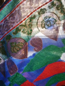 Vibrant Blue cotton Saree