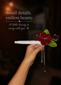Handmade Floral Hair Bun Pin | Pipe Cleaner Flower