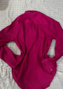 Pink oversized Shirt