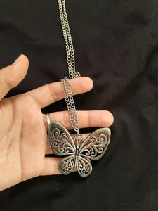 Elegant Butterfly Pendant Necklace