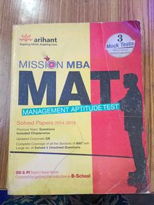 Mission MBA MAT Solved Papers