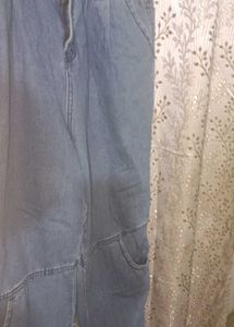 WIDE LEG DENIM JEANS