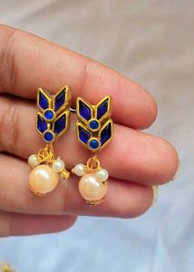 Beautiful Pearl Drop Earrings(1 Pairs)