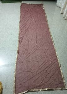 Bridal Embroidered Net Dupatta