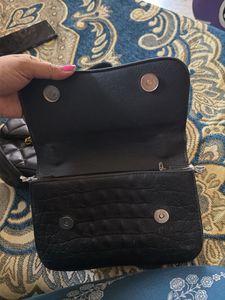 Designer Black Handbag