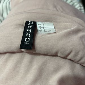 H&amp;M Gathered Off The Shoulder Top